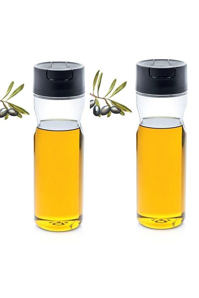 Tupperware Duru Oil Pot 1 Liter 2 Pieces