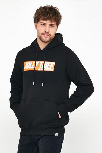 Oksit Unisex φούτερ Claud Jolly Thief με στάμπα