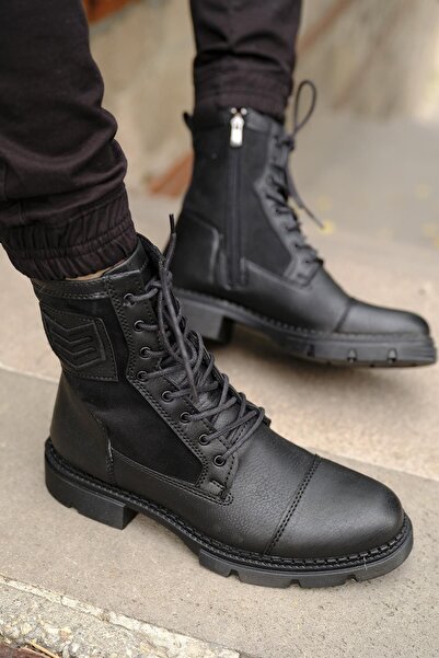 Oksit Cnt Buster Army Embroidered Polar Men's Boots