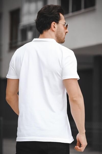 Oksit Ht 340015 Поло комір з візерунком тонкий облягаючий трикотаж з коротким рукавом чоловічий Сорочка