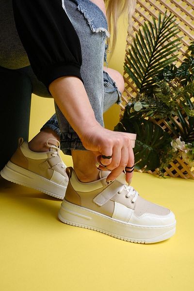 Oksit Pantofort de damă Fallon Banded Lace Up Thick Sole Air
