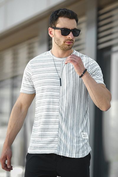 Oksit Ανδρική φούστα Nezza Piece Oval Slim Fit Ανδρικό Tshirt