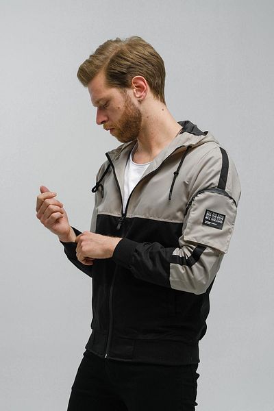 Oksit Titus Water Resistant Slim Cut ανδρικό αδιάβροχο παλτό εποχής με λεπτομέρεια τσάντα τσέπης