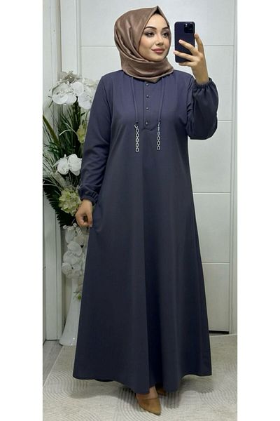 Ebrarengiz Moda Γυναικείο φόρεμα από Silk Scura Crepe