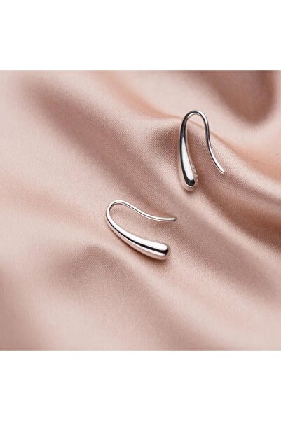 Eyelashes Silver 925 Ayar Gümüş Vintage Damla Küpe