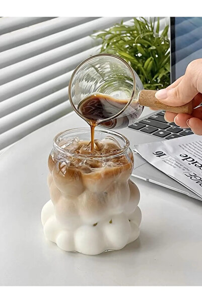 HOMENESS Üzüm Boncuk Şekilli 350 Ml Isıya Dayanıklı Sunum Ve Kahve Bardağı