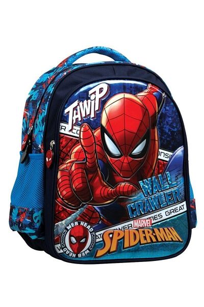 Mikro Spiderman Primary School Bag Loft Wall Crawler 5270