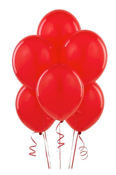 ikm balon 12'' Red Standard Balloon