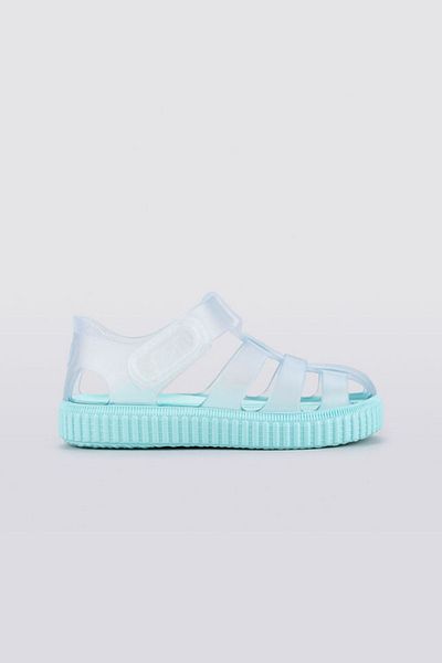 IGOR Nico Cristal Kids Transparent Mint Sandals