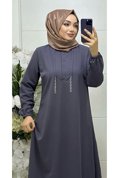 Ebrarengiz Moda Γυναικείο φόρεμα από Silk Scura Crepe