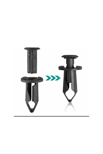 MotoSever CF MOTO SR250 E4-E5 NK250 E4-E5 UYUMLU KAPORTA KLİPS VİDA  6 SET