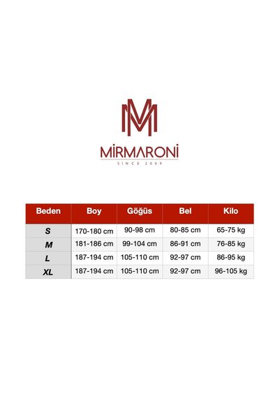 MİRMARONİ Men's Shirt Collar Oversize Cotton Lumberjack Shirt