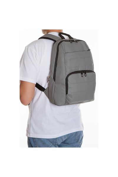 Paqpa Flores Unisex Γκρι Σακίδιο πλάτης - PB220-02