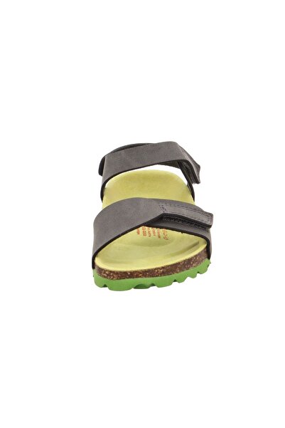 Superfit Fussbett Kids Gray Green Cork Sole Sandals