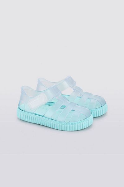 IGOR Nico Cristal Kids Transparent Mint Sandals