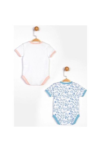 Minnie Mouse Baby Boy White 2-Piece Bodysuit 13921