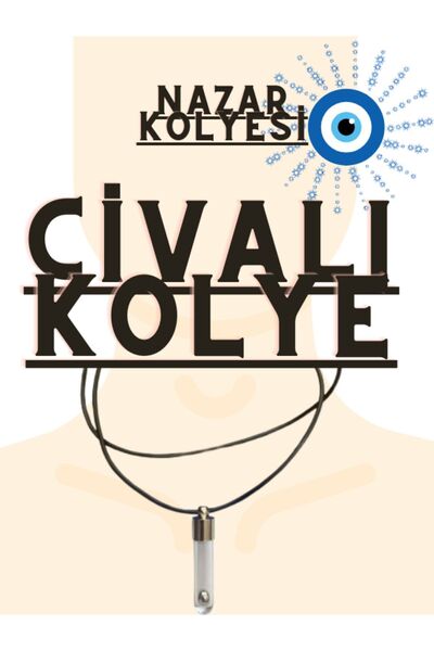 Aktarzane Civalı Kolye Nazar Kolyesi Nazardan Korunma Civa Içeren Kolye