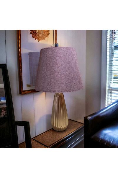 ariana sytle Artemis Dried Rose Ceramic Lampshade