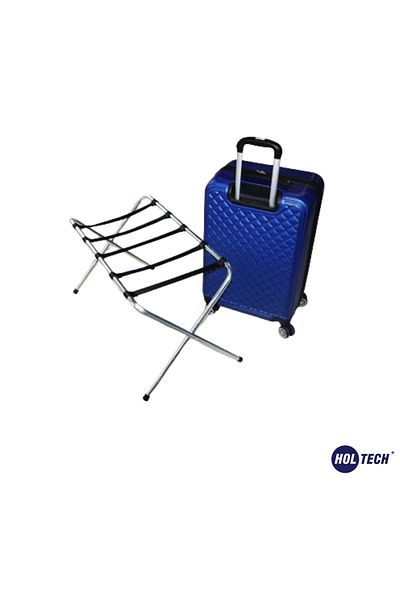 HOLTECH Metal Suitcase Hotel Type Folding Luggage Stand