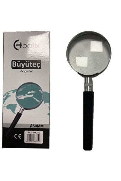 Bafix Lupa din sticla de 50 mm cu rama metalica - Bfx-Bmc50