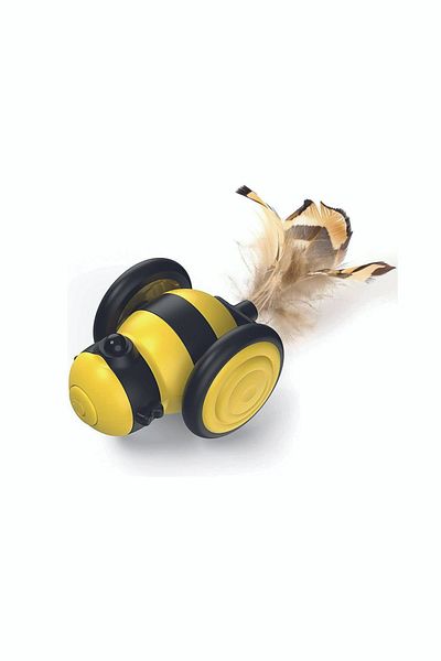 NEUTRON Yellow Movable Cat Toy