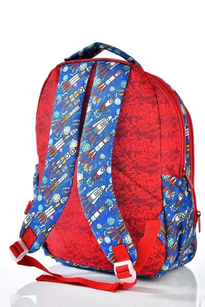 KAUKKO Kids Love Missile School Backpack