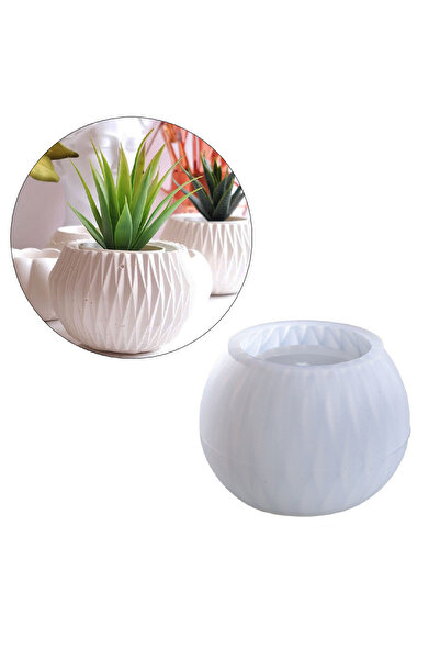 TT Tahtakale Toptancıları Epoksi Beton  Taştozu Saksı ve Kavanoz Silikon Kalı...