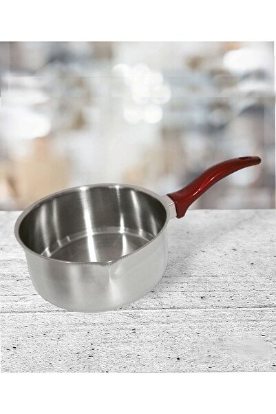 Russet Paslanmaz Sütlük Sos Tavası 15 cm Yumurta Kaynatma Tenceresi Bakalit S...
