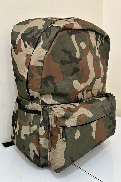 KISCHE Double Color Ineed You School Sports Bag camouflage military pattern