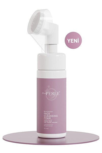 Ma Perle Hassas Silikon Fırça Başlıklı Yüz Yıkama Köpüğü - 150 ml