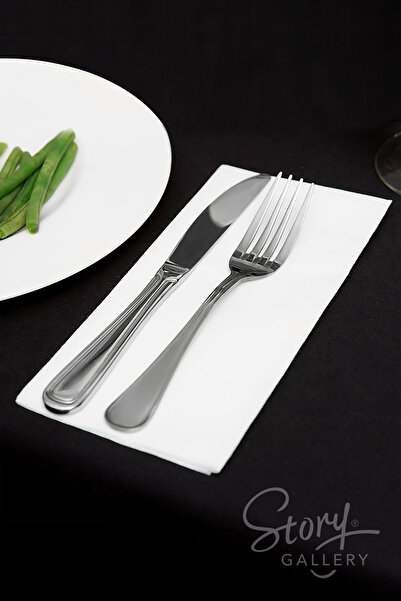 Story 33 X 33 Cm 2 Katlı 100'lü Garson Katlama Beyaz Kağıt Peçete