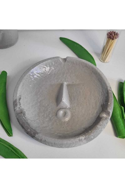 KARRA Concrete Decorative Ashtray
