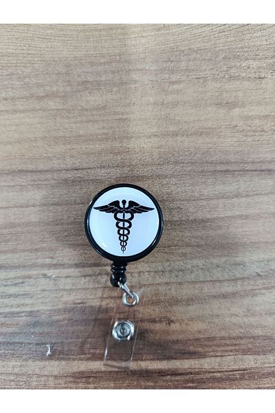 Limitless Snake Symbol Health Care Medicine Yoyo Collar Card Holder
