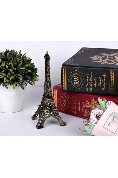 MRShopping MR Айфелова кула - Метална скулптура Айфелова кула, фигурка за подарък
