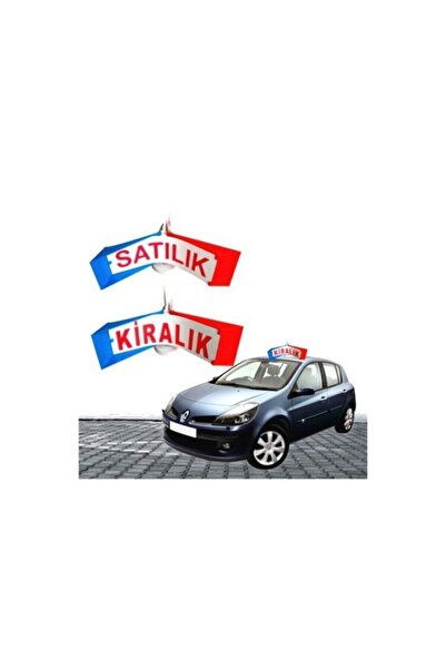 ZAFERALMNYM Araç Üstü Rüzgar Gülü Çift Taraflı Tabela Satılık / Kiralık