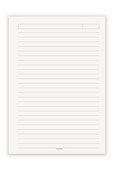 Etika Extra LightSbA5 School Notebook - 140 Sf. Striped,KraftCover, 70 Yp.
