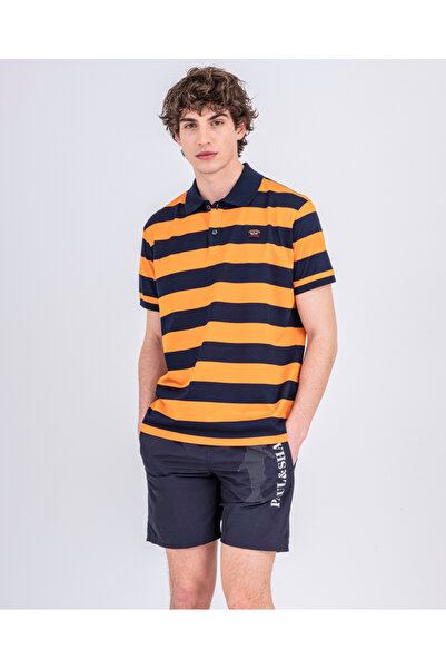 PAUL&SHARK قميص رجالي محبوك C.Wقطن