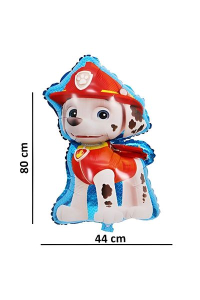 Parti Station Paw Patrol Marshall Fireman Dog Concept 3 Years Birthday Party Balloon Set Paw Patrol Bone Balloon