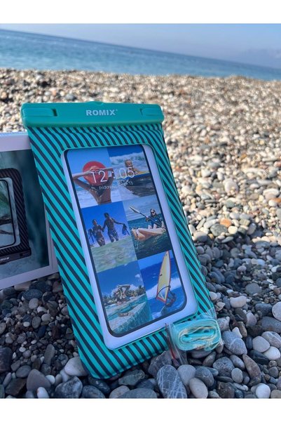 ROMİX Waterproof Protective Phone Case, Water Resistant Waterproof Phone Bag