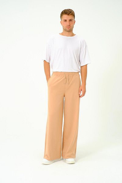 C&City 786 Model Milky Brown Coloured Baggy Oversize-Jogginghose für Herren