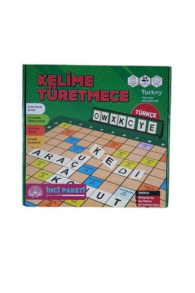 inci paketi Wooden Word Derivation