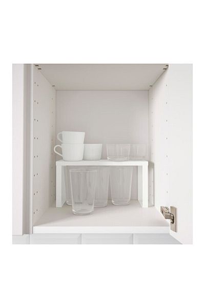 IKEA Εσωτερική οργάνωση ντουλαπιού Πρόσθετο ράφι πιάτων Ράφι ράφι - Στενό πλάτος - 13 cm πλάτος