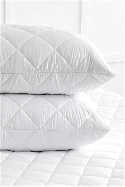 Generic Brand Quilted 2-Piece Pillow Mattress Pad 50*70