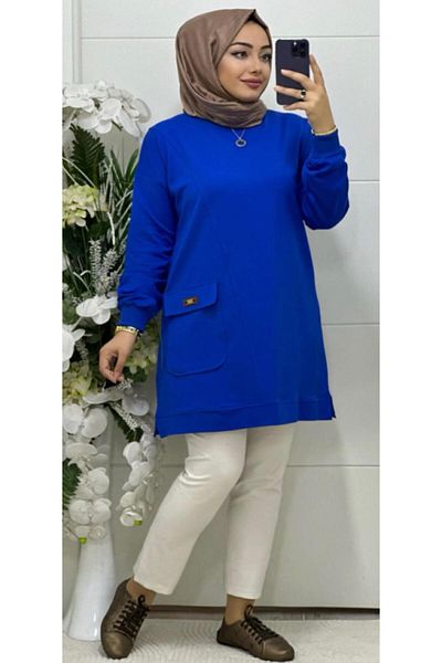 Ebrarengiz Moda ΓΥΝΑΙΚΕΙΟ ΤΟΥΝΙΚ ΜΕ ΤΣΕΠΕΣ DILA