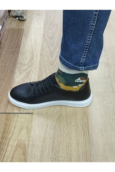 DROPLANT LİCCAS Droplant Men's Sporty Genuine Leather Sole Orthopedic