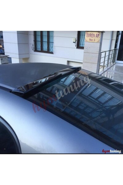 HYM TUNİNG Honda Civic FD6 Cam Üstü Spoiler Yarasa Spoiler, ABS Plastik