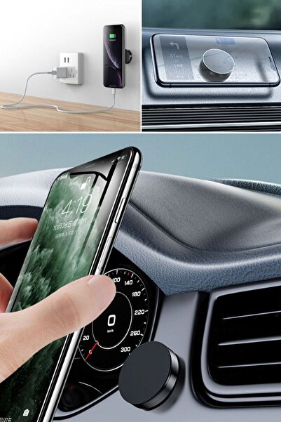 Buffer ® Μαγνητική θήκη τηλεφώνου αυτοκινήτου Ισχυρή θήκη μαγνήτη πολλαπλών χρήσεων Συμβατή με όλα τα μοντέλα
