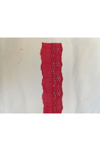 ÖZPAŞ TEKSTİL VE AKSESUAR Φιστόλι Λουλούδι Ροδιού - 3,5cm x 3 mt