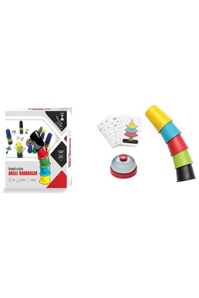 inci paketi Fast Super Cups Practical Smart Cups Educational Intelligence Game Children And Family Box Game