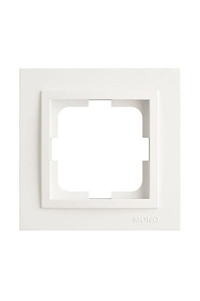 MONO 102- 010000 -160 Despina White Single Frame
